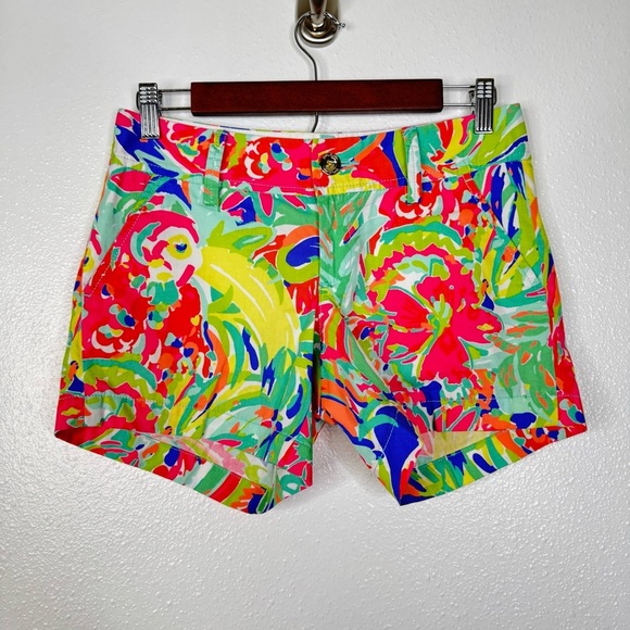 Lilly Pulitzer The Callahan Shorts Size 00 - Picture 1 of 5